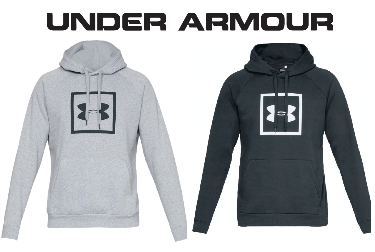 men's ua rival fleece logo hoodie